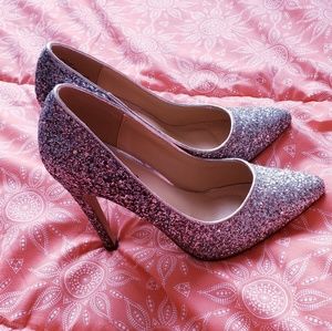 Veronica Stiletto Pump Silver Ombre